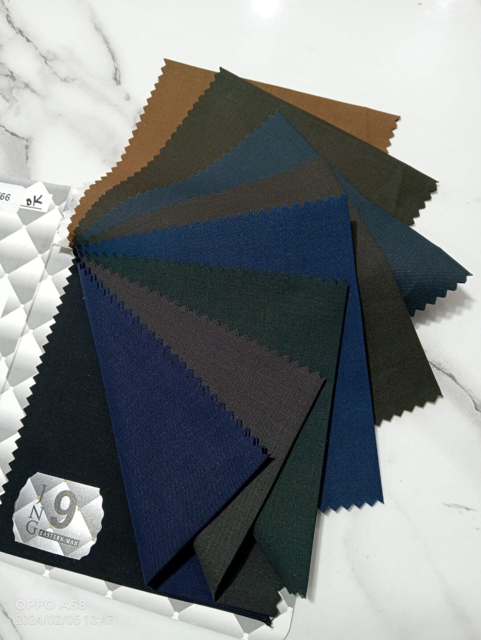 JNG 9 Eastern Man dark fabric collection